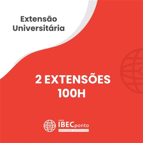 Pacote de 2 Extensões de 120 horas cada uma - Extensões Universitárias Retrô II